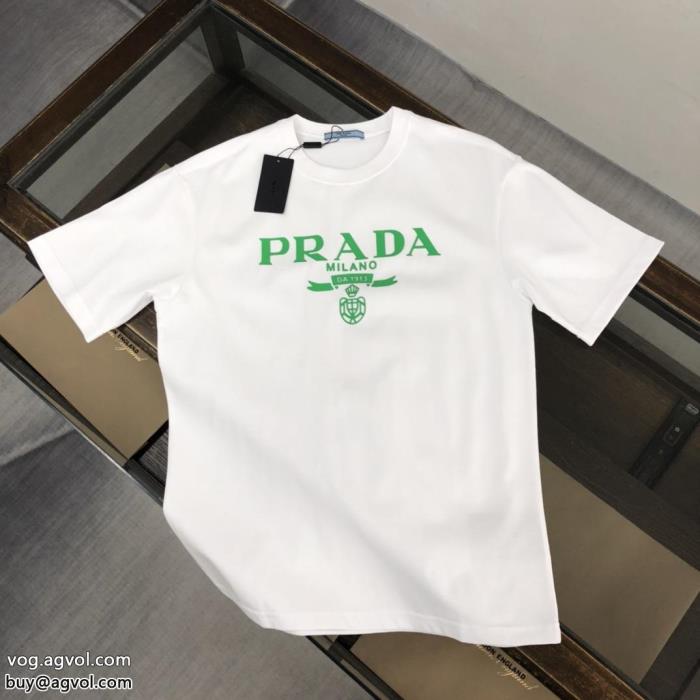 プラダTシャツ今年流大人っぽさ爽やかさ激安 ブランド_0_3
