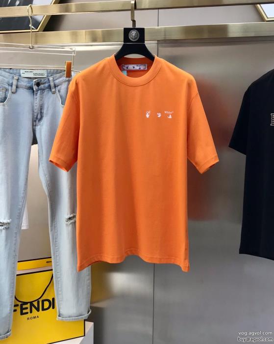 スーパー コピー  オフホワイト冬の必須アイテムを通勤の定番Tシャツ_0_0
