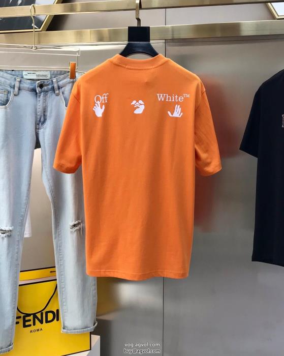 スーパー コピー  オフホワイト冬の必須アイテムを通勤の定番Tシャツ_0_1