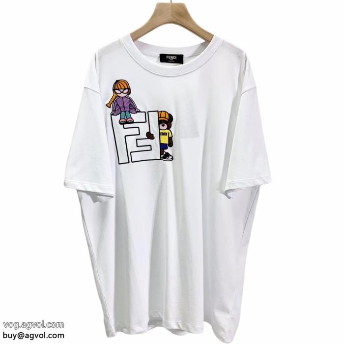 コピー 品 ブランド世の流行に左右されないデザイン狙い目TシャツFENDI_0_1