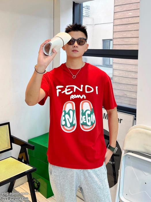 コピー 商品 販売TシャツFENDI新商品☆完売必至男女兼用_0_2