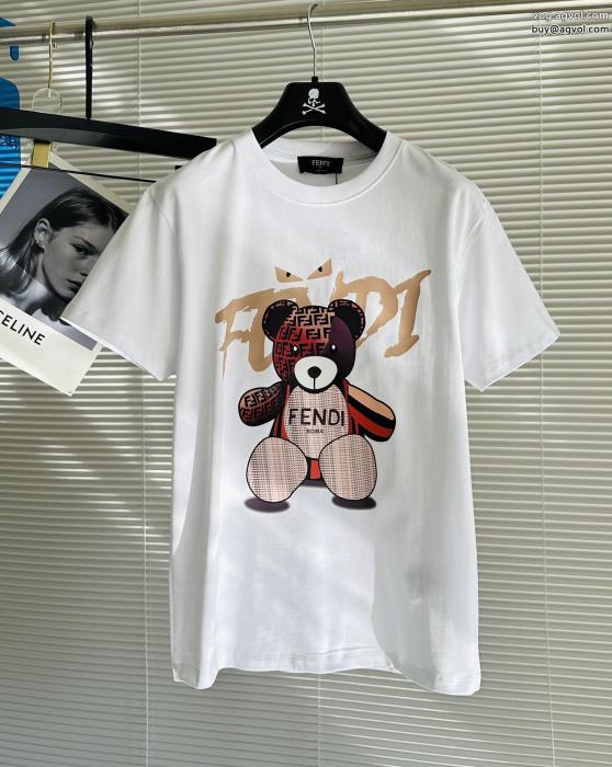 激安 通販 ブランドTシャツFENDI人気急上昇中カッコカワイイ_0_1