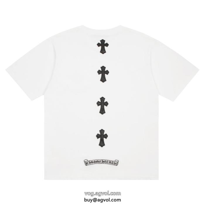 コピー 商品 ブランドTシャツクロムハーツ今季流行りの人気新作通気性と吸汗性に優れ_0_0