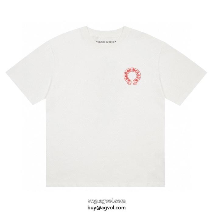 クロムハーツ速達便発送高級感のあるデザインコピー 品 ブランドTシャツ_0_0