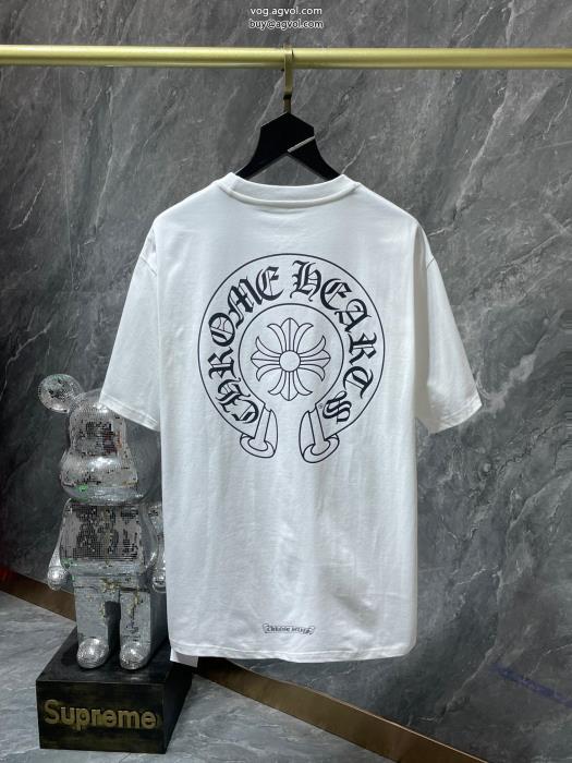 TシャツCHROME HEARTS偽 ブランドきれいめな印象最新で男女兼用にもお勧め_0_1