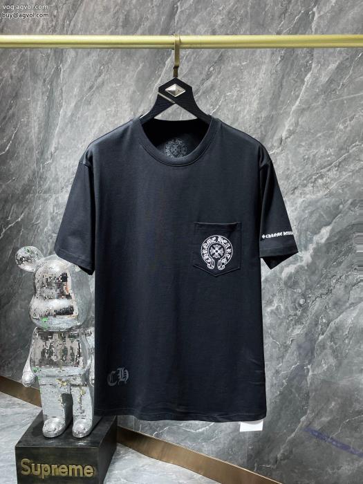 TシャツCHROME HEARTS偽 ブランドきれいめな印象最新で男女兼用にもお勧め_0_2