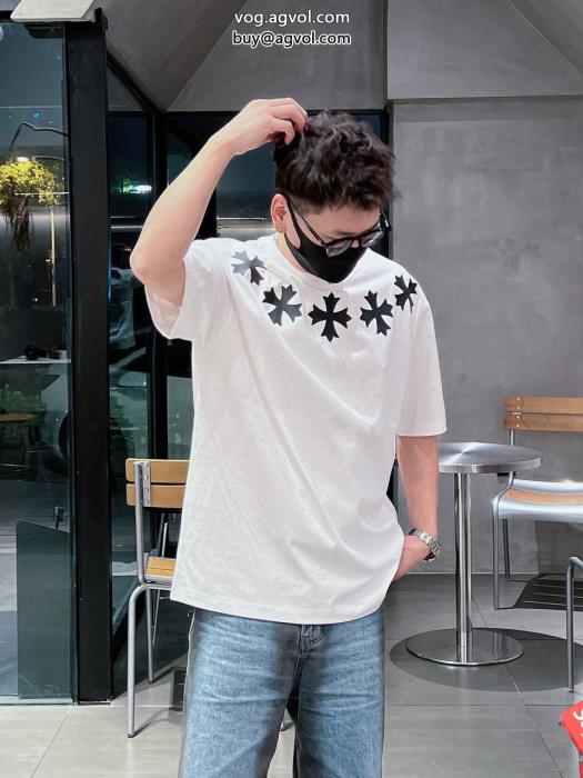 CHROME HEARTSスタイルUP効果あり即日対応Tシャツ偽 ブランド _0_2