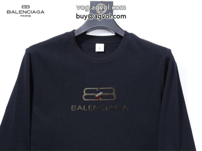 上等balenciagaスーパー コピー 販売長袖Tシャツ高級感ある新商品☆完売必至_0_0