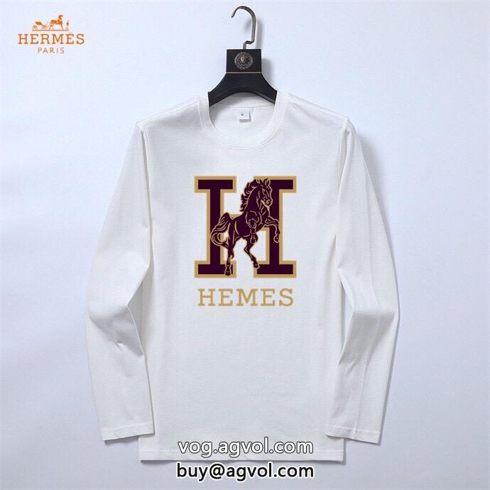 ブランド コピー 専門長袖Tシャツ評判が高い超大特価　大人気圧倒的な人気HERMES_0_1