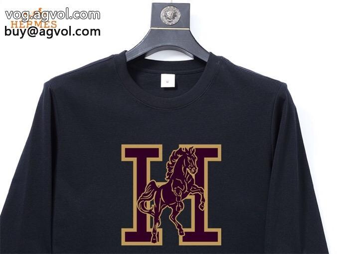 ブランド コピー 専門長袖Tシャツ評判が高い超大特価　大人気圧倒的な人気HERMES_0_3