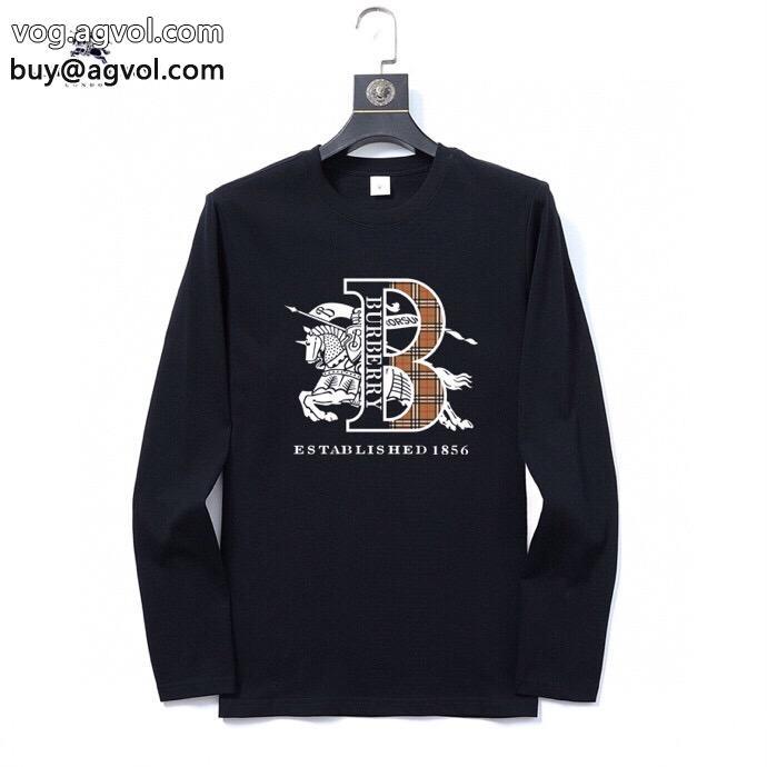 BURBERRY耐久性長袖Tシャツ毎日に上質を 今すぐ買えちゃう！新着激安 ブランド 通販_0_2