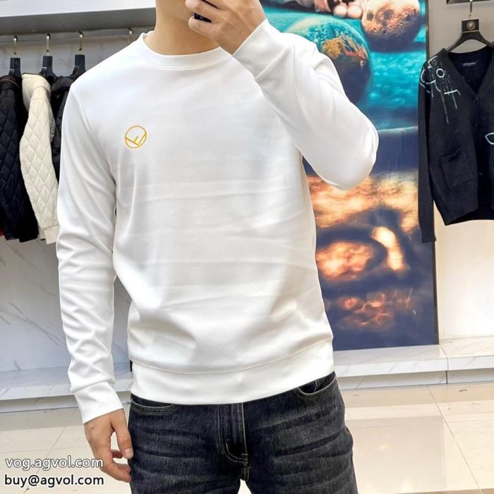 23SS 異素材カジュアルを一歩大人に偽物 ブランド ショップTシャツフェンディ_0_2