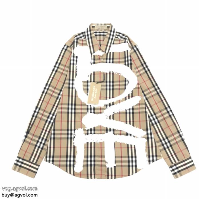 BURBERRY清涼感とカジュアルスタイル大人っぽいスタイルが完成Tシャツ激安 ブランド 通販_0_0