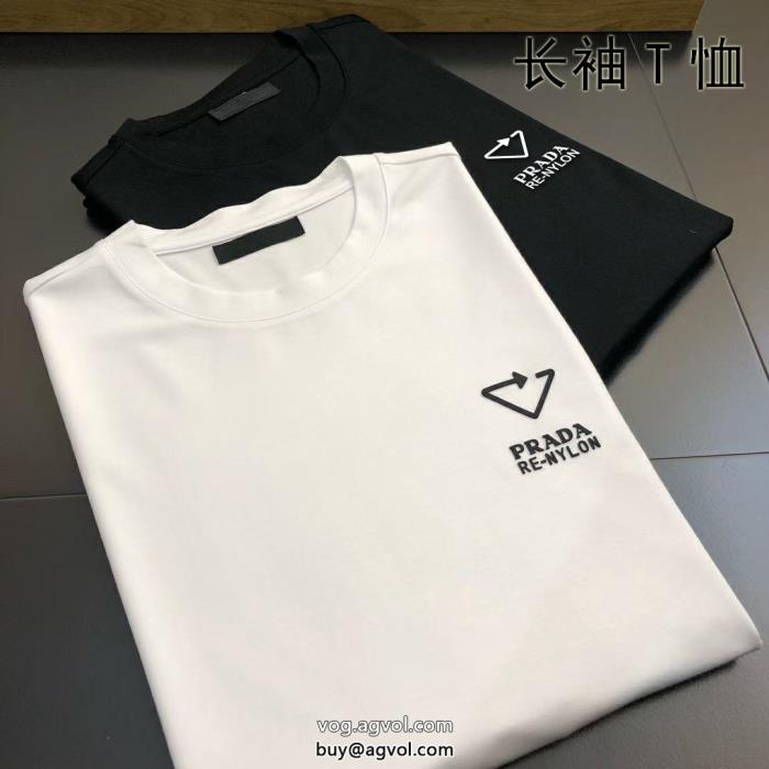 スーパー コピー 通販PRADA2022-23AW☆韓国の人気2023トップス最新情報をチェックTシャツ_0_3