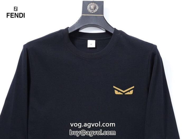 通販 ブランド長袖Tシャツ風通しのよいSS23残り僅ファッションフェンディ_0_0