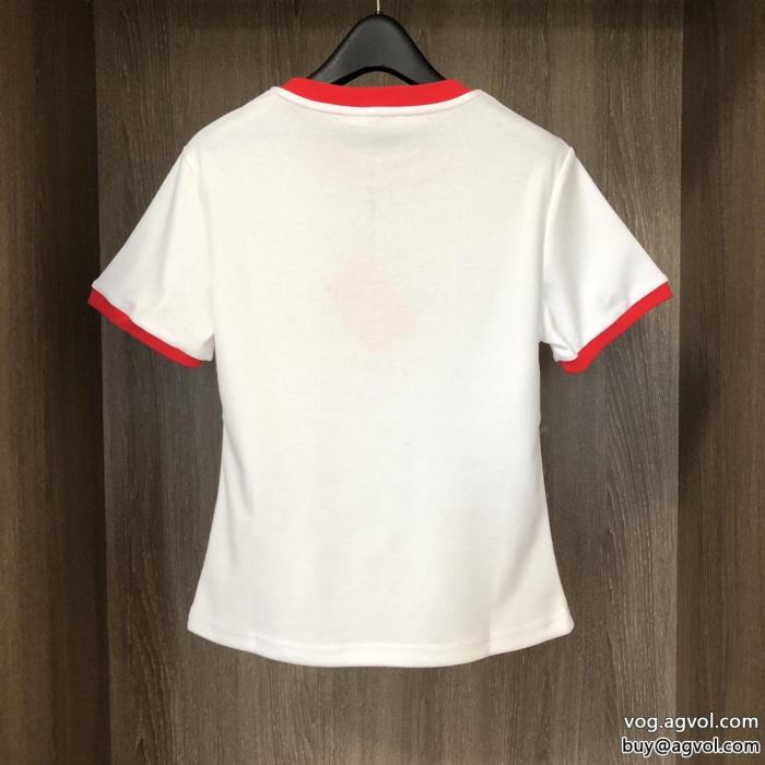 MIUMIU2023SS大人OKオフィスファッションブランド コピー 激安Tシャツ_0_2
