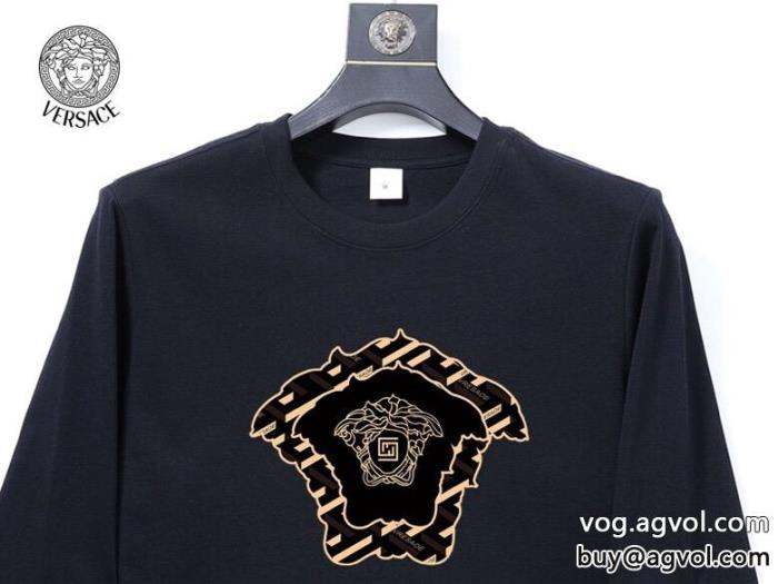 長袖Tシャツブランド コピー上等232023追跡付23AW お早目にVERSACE_0_0