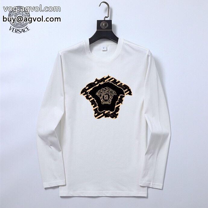 長袖Tシャツブランド コピー上等232023追跡付23AW お早目にVERSACE_0_2