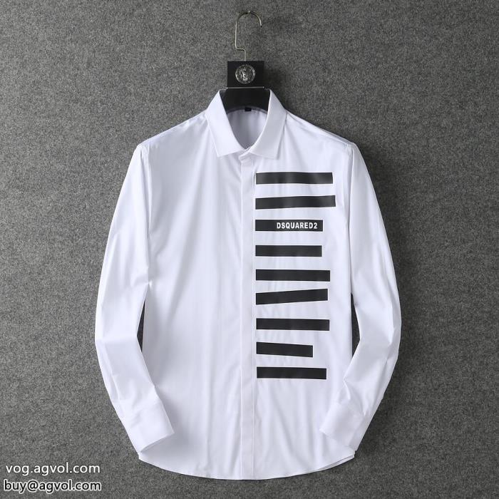 偽 ブランド 販売長袖Tシャツ限定生産品カジュアルスタイルを軽快にディースクエアード_0_0