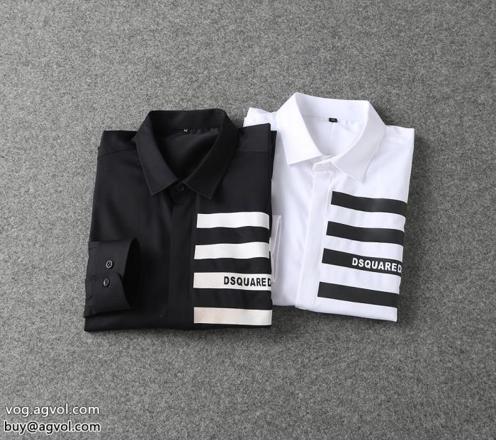 偽 ブランド 販売長袖Tシャツ限定生産品カジュアルスタイルを軽快にディースクエアード_0_2