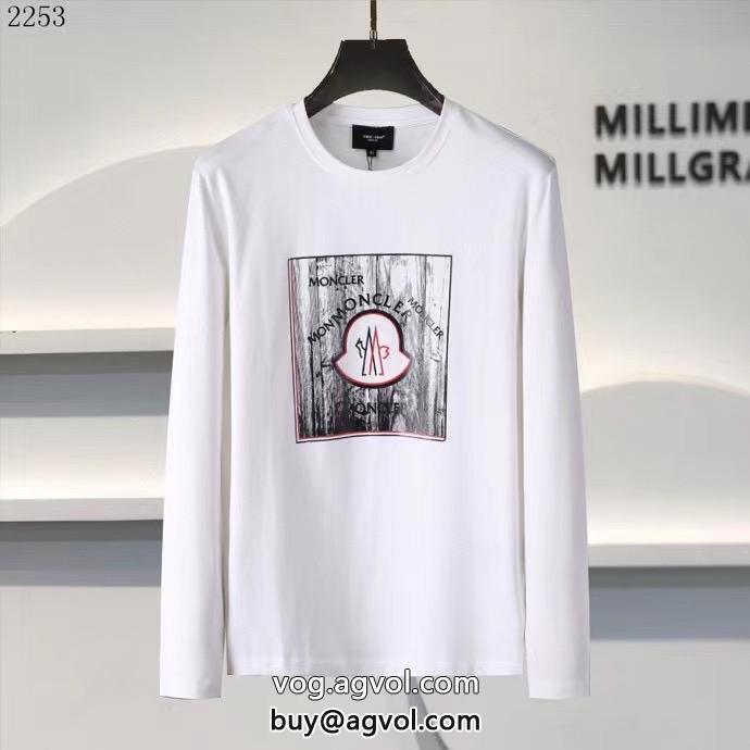 長袖Tシャツvery GOODブランド スーパー コピー 舗モンクレールサラサラの着心地最新サイズで可愛い過ぎ_0_2