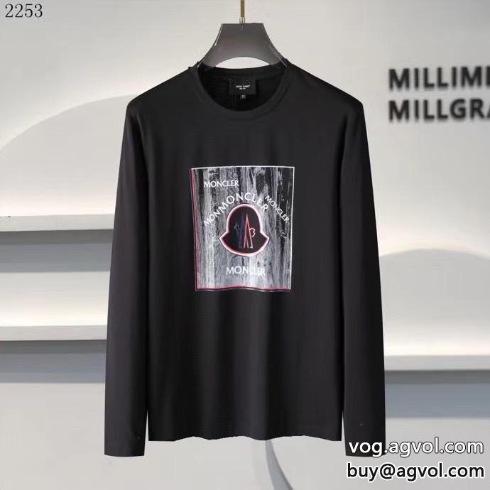 長袖Tシャツvery GOODブランド スーパー コピー 舗モンクレールサラサラの着心地最新サイズで可愛い過ぎ_0_1