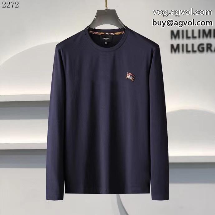 長袖Tシャツ品がよくて値段が安いBURBERRYコピー ブランド 通販キュートな印象品が良い_0_1