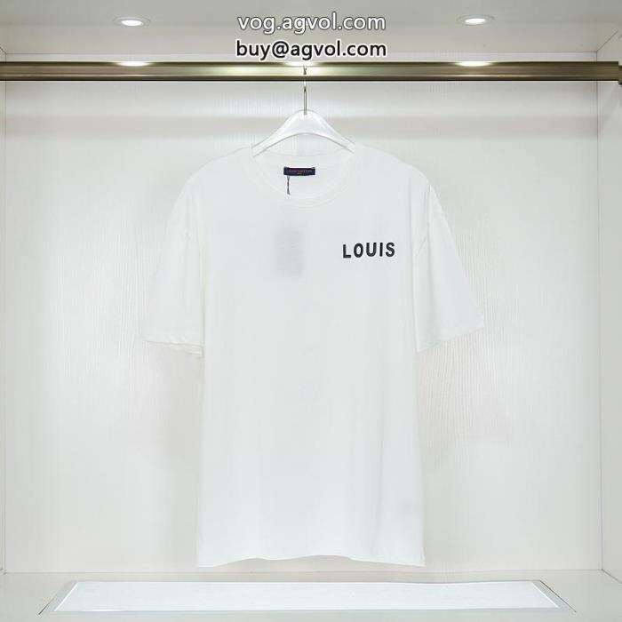 半袖Tシャツ映え度MAX一気に明るい2023のスタイル新しい潮流激安 通販 ブランドルイ ヴィトン_0_3
