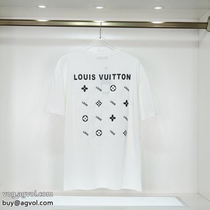 半袖Tシャツ映え度MAX一気に明るい2023のスタイル新しい潮流激安 通販 ブランドルイ ヴィトン_0_2