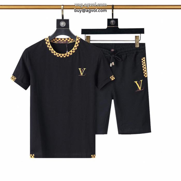 ブランド 偽物 激安ルイ ヴィトン半袖Tシャツシンプル使える232023追跡付_0_1