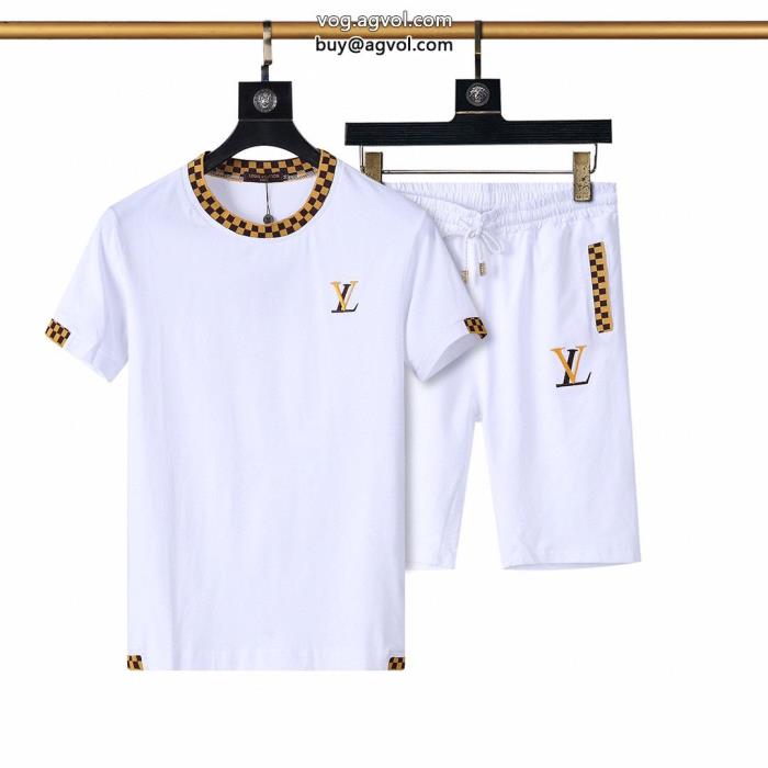 ブランド 偽物 激安ルイ ヴィトン半袖Tシャツシンプル使える232023追跡付_0_3