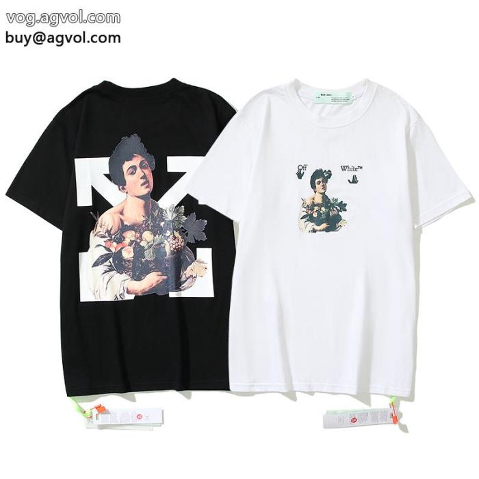 スーパー コピー 通販 優良半袖Tシャツオフホワイト最新☆大人気☆話題沸騰海外直送_0_3