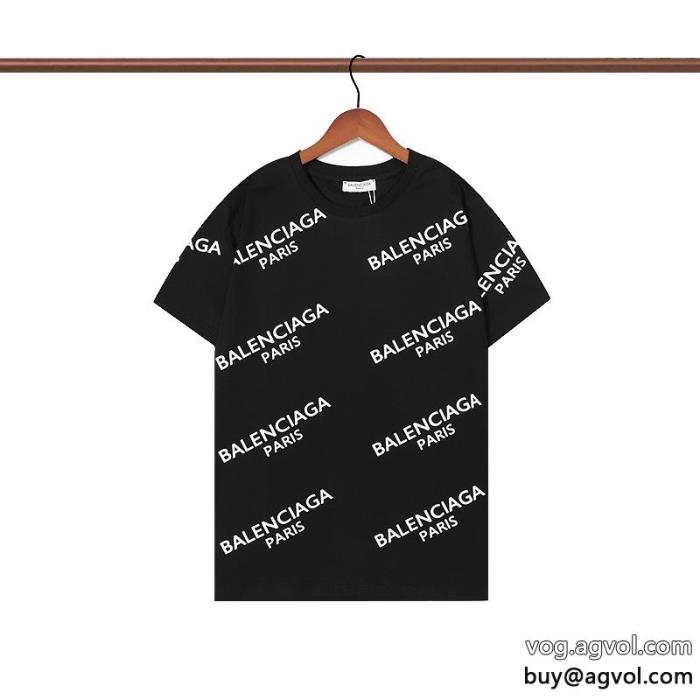 在庫確保済新商品☆完売必至評判が高いバレンシアガ男女共用半袖Tシャツコピー 品 ブランド_0_3