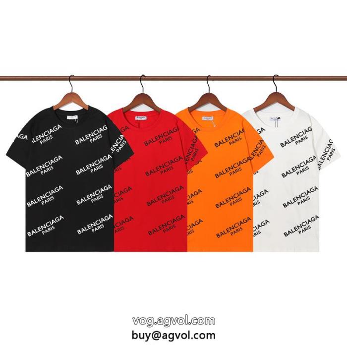 在庫確保済新商品☆完売必至評判が高いバレンシアガ男女共用半袖Tシャツコピー 品 ブランド_0_4