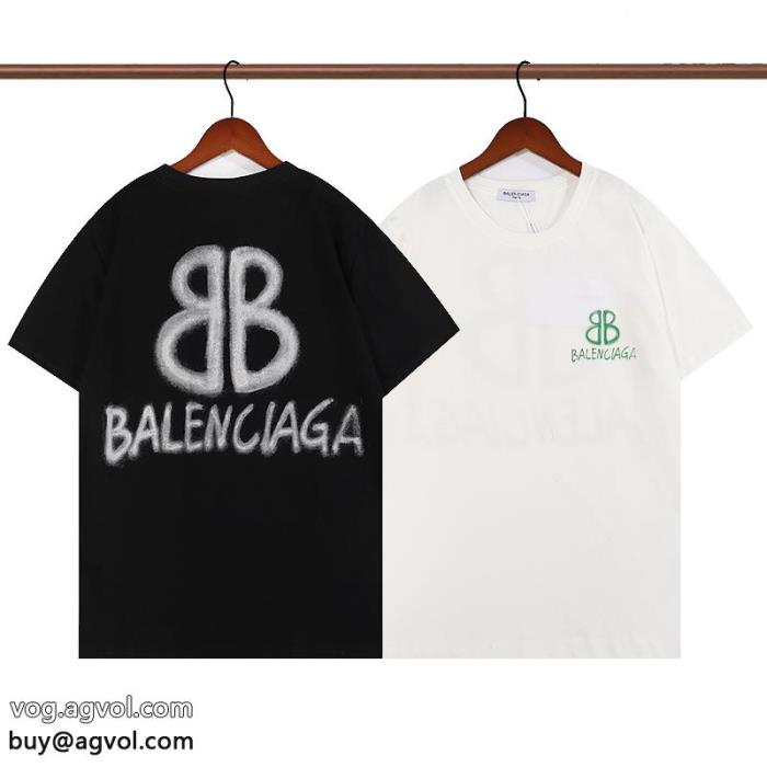 男女共用半袖Tシャツバレンシアガ評判が高いブランド アクセサリー 激安冬にぴったり限定アイテム素晴らしい2023の新作_0_3