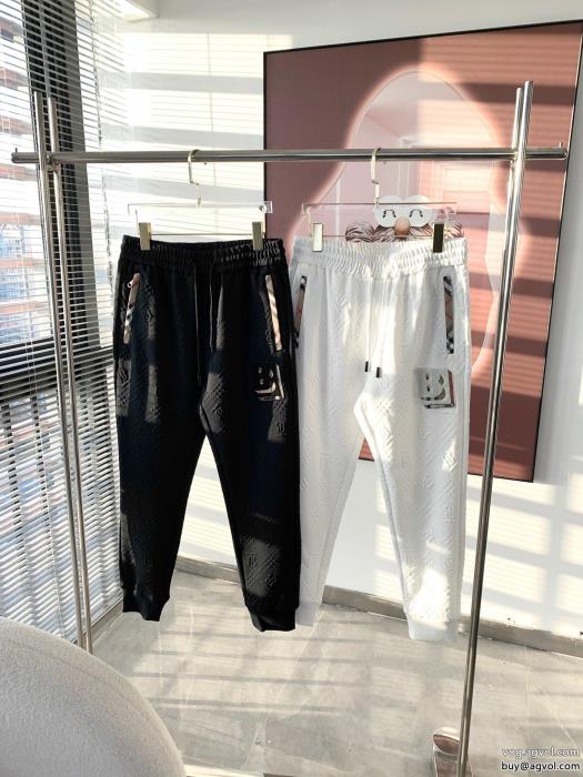 バーバリーブランド コピー 販売 ファッション20232023の必須アイテム23SS海外直営男女共用スラックス_0_3