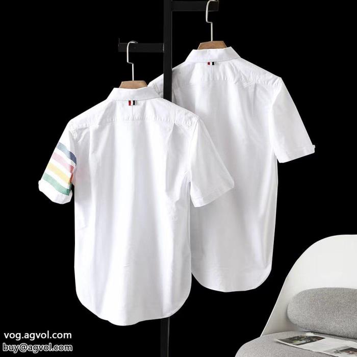 半袖Tシャツ即完売今シーズン新作THOM BROWNE偽物 ブランド 激安_0_2