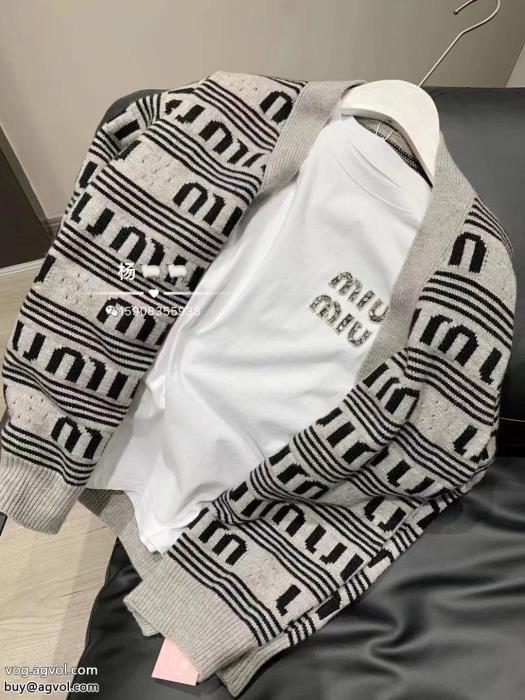 最前線2023大人っぽく見せ新作ブランド 品 激安 通販女性用セーター評判が高いミュウミュウ_0_1