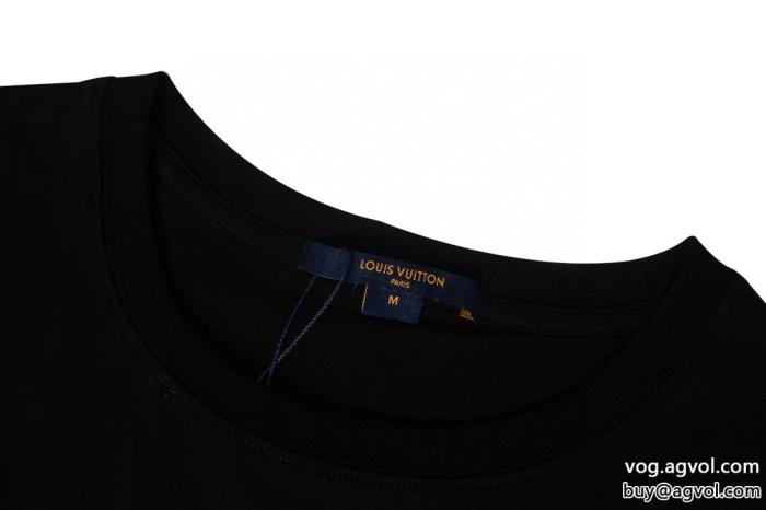 LOUIS VUITTON透け感の持つ涼しげな印象先取り2023限定新作コピー 商品 ブランド半袖Tシャツ_0_3