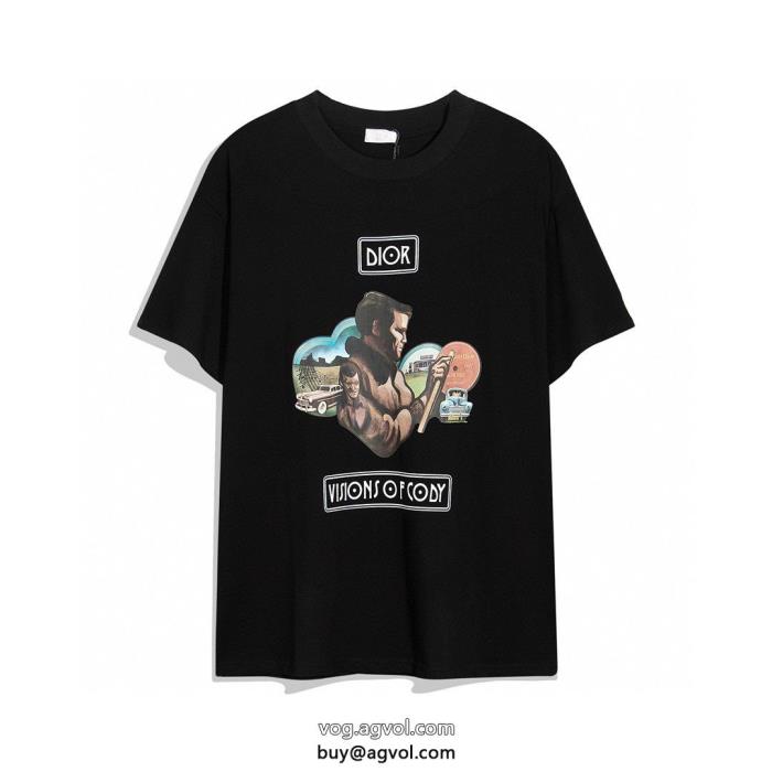 激安 通販 専門DIOR半袖Tシャツ大注目を浴びる2023新作売切れ必須_0_0