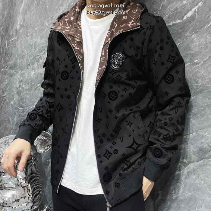 ジャケットコピー ブランド今季はファション感漂う抜け感のあるスタイルが完成LOUIS VUITTON_0_2