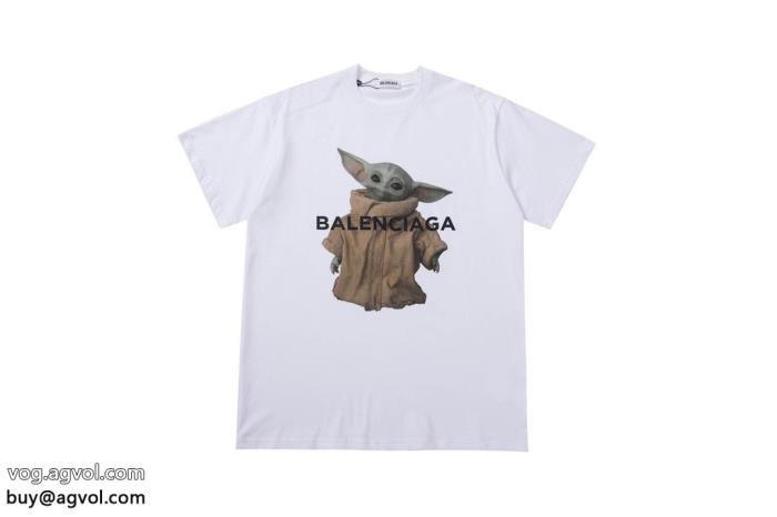 balenciaga著名人愛用売切れ必須半袖Tシャツブランド コピー 販売 _0_0
