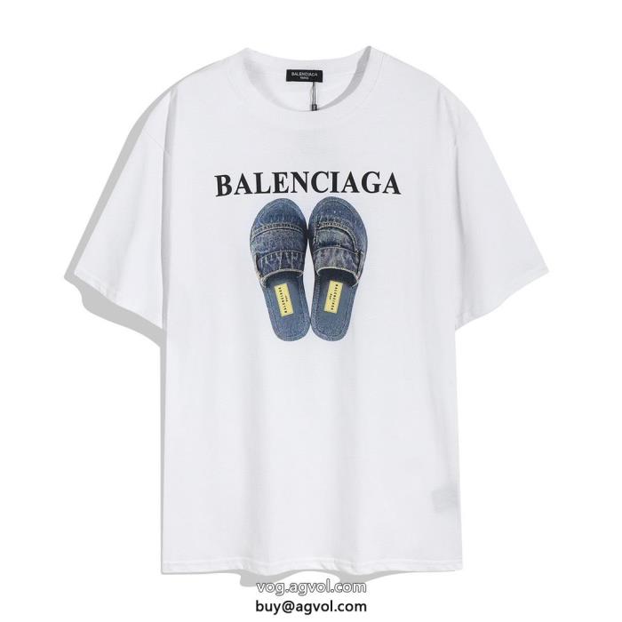 偽 ブランド 購入今年らしい着こなし人気☆冬にお勧め半袖Tシャツバレンシアガ_0_0