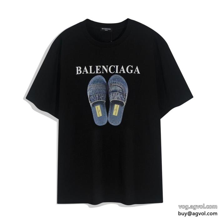 偽 ブランド 購入今年らしい着こなし人気☆冬にお勧め半袖Tシャツバレンシアガ_0_1