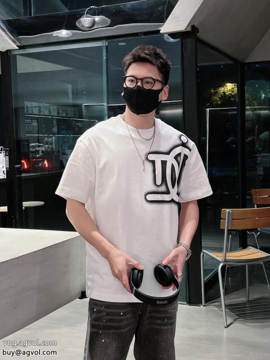 最新2023柔らかい色調半袖TシャツDIORブランド コピー 優良_0_2