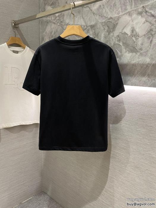ディオール激安 ブランド着まわし抜群カラーちょっと大人の印象半袖Tシャツ_0_4