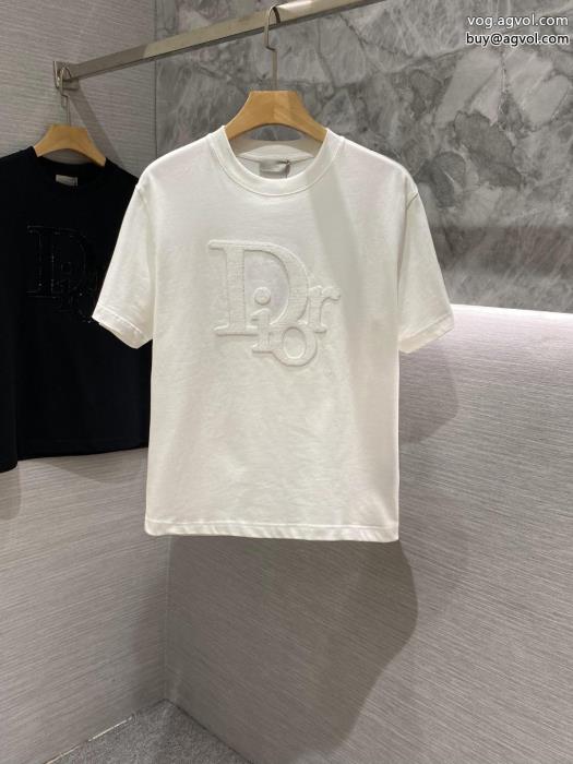 ディオール激安 ブランド着まわし抜群カラーちょっと大人の印象半袖Tシャツ_0_6