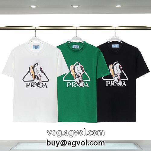 ブランド スーパー コピー 通販半袖プラダ完売必須☆お早めに希少　2023限定品海外即発品がよくて値段が安い_0_0
