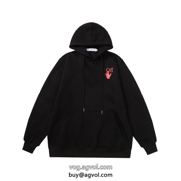上品さ漂う元気な印象に偽 ブランド 販売評判が高いパーカーOff-White_0_2