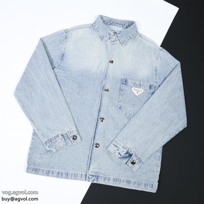 PRADAブランド コピー 優良トレンドの最先端にNEW!国内完売長袖Tシャツ_0_0